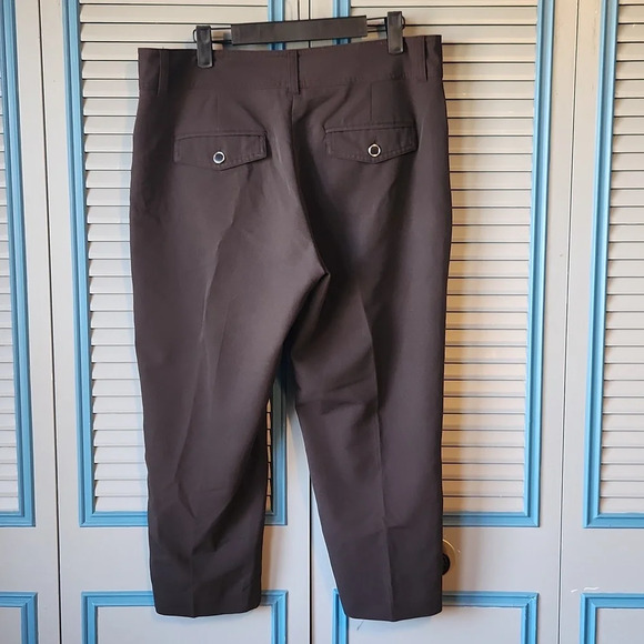 Dress Barn Dark Brown Trousers - Picture 8 of 12